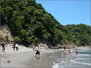 横浪林海実験所看板